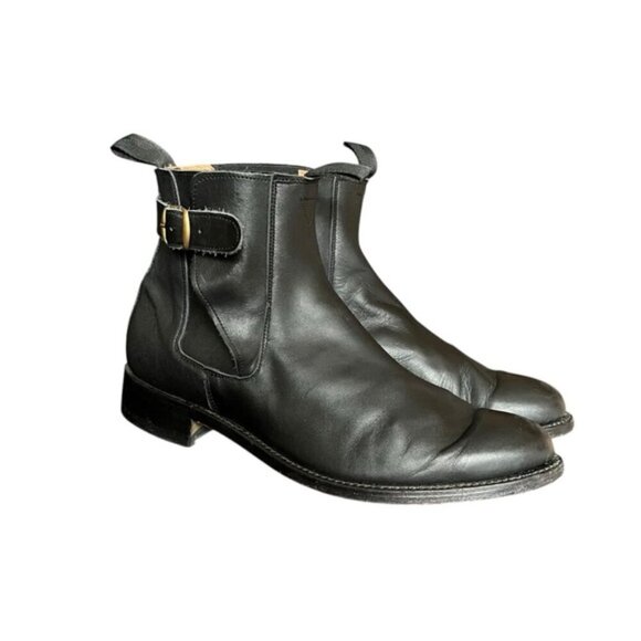 El Estribo Ankle Boots EU 40 US 9.5 Black Leather - Picture 13 of 14